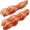 Ilustração de bacon crocante